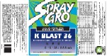 K Blast 36 Label