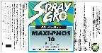 Maxi Phos 16 Label