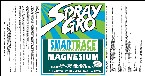Smartrace Magnesium Label